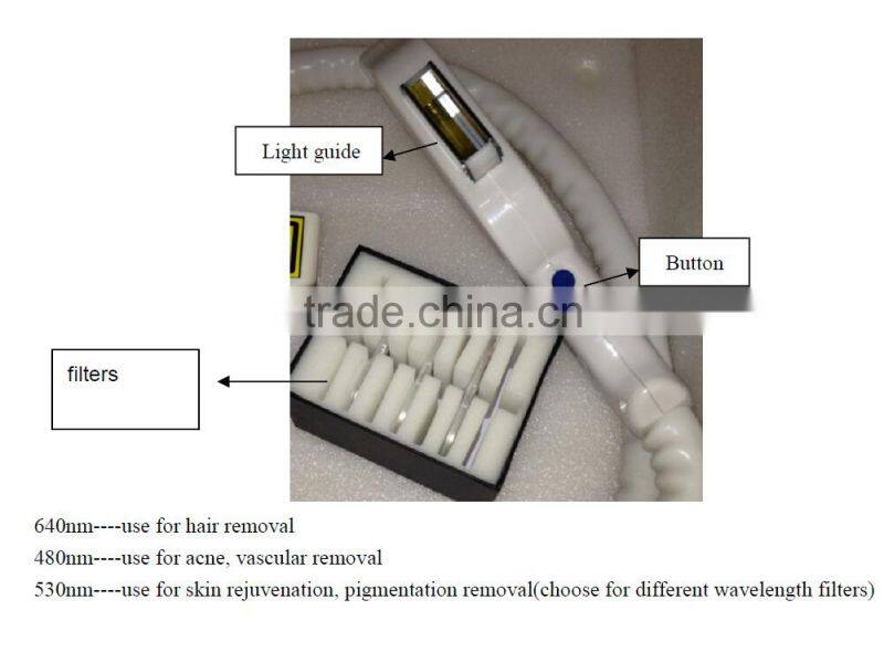 Smart portable ipl shrlaser+Elight+nd yag laser working+CE+forever beauty laser for beauty spa ,hospital ,clinic and salon