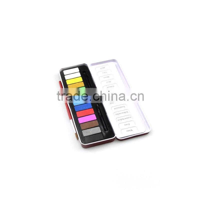 Hot selling high quality professional 13 colors watercolor paint set