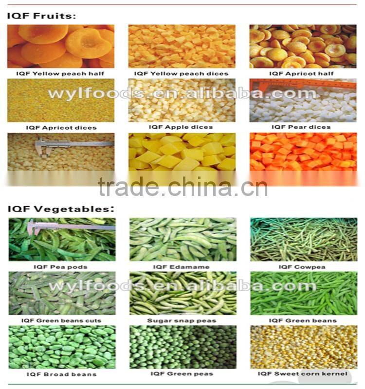 IQF Frozen apricot dices best price good quality