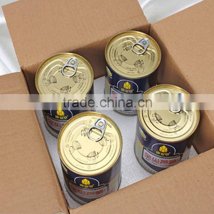 Good taste canned white asparagus