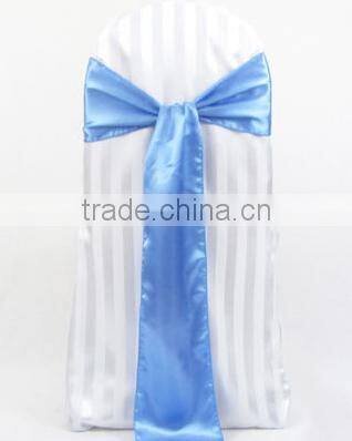 promotional blue chair sashes for wedding