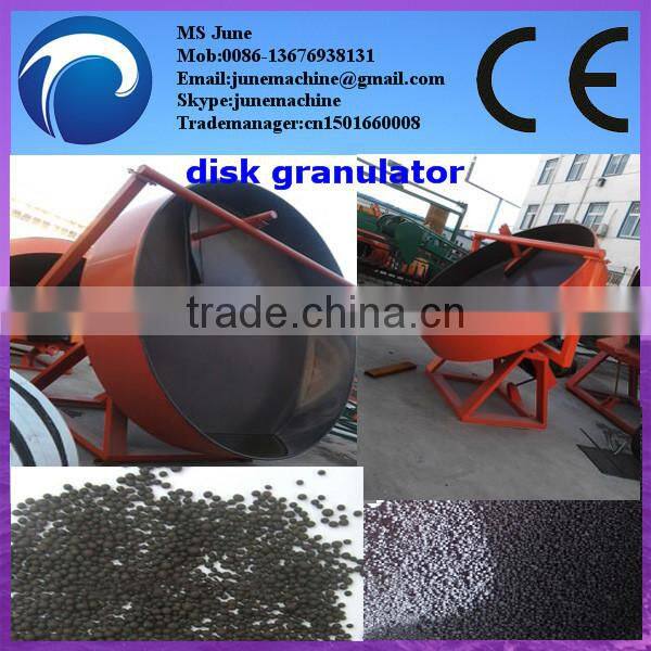 High granulating rate disk fertilizer granulator machine 0086 -13676938131