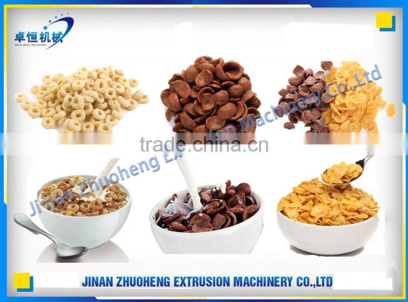 Corn snack making machine /machine to make corn flakes/corn flakes production process