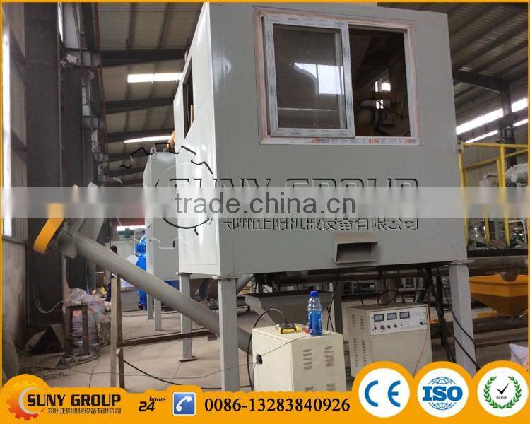 PVC,PET,ABS mixed plastic flake electrostatic separator