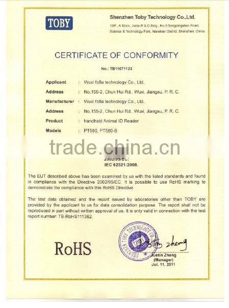 worldwide134.2KHZ ISO standard pet microchip syringe