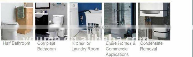 Singflo 12v dc 10A macerator sewage toilet pump