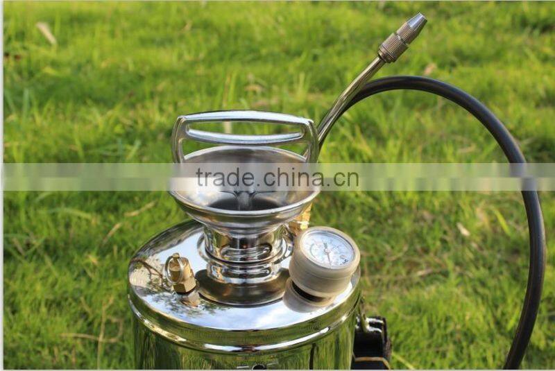 iLOT6L Knapsack Stainless Steel Pressure Compression with Pressure Gauge