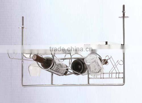 Multi-function bar tools portable wine rack