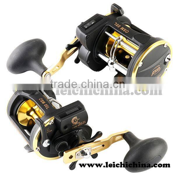 2+1 Ball bearing star drag sea fishing trolling reel