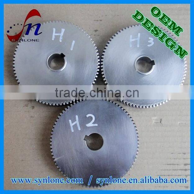 High quality high precision mechanical gear ring with 100% inspection