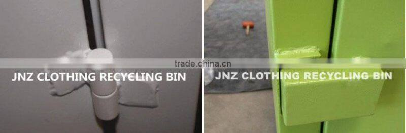 Clothing collection box for outdoor use001