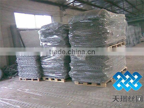 galvanized+PVC coated gabions/gabion box/gabion mesh/mattress