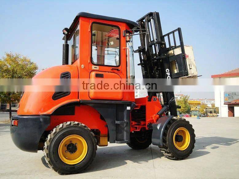 CPCY28 4WD All Rough Terrain pallet Forklift 2.8T with CE