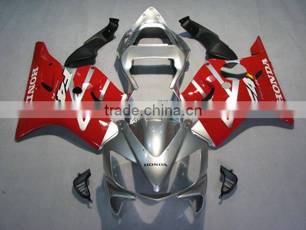 For Honda CBR600F4I CBR600 F4I 2001-2003 2002 M Red Silver Injection Fairing Body Work