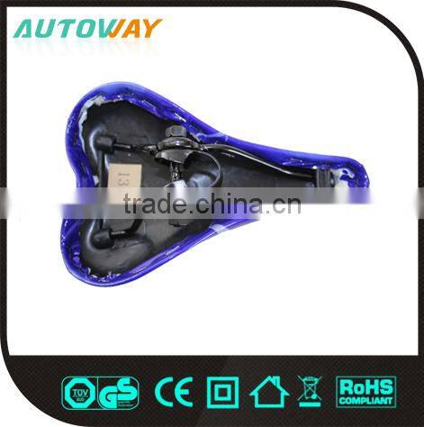 Blue PU Bike Saddle