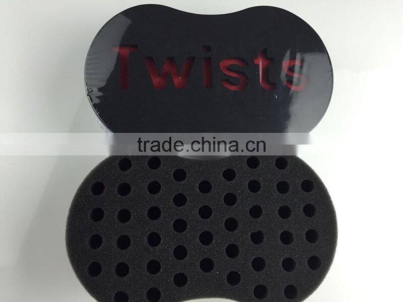 Newest 2 in 1 double side twist sponge brush nudred sponge