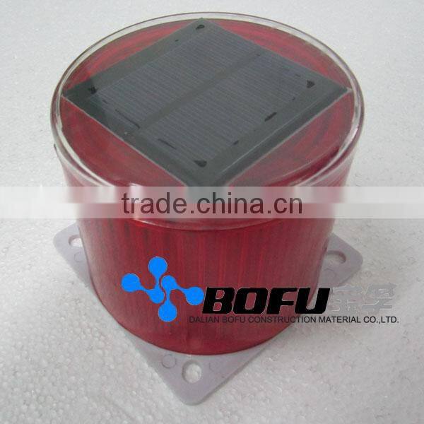 solar warning light with super luminosity LED