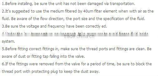 24v solenoid water solenoid valve