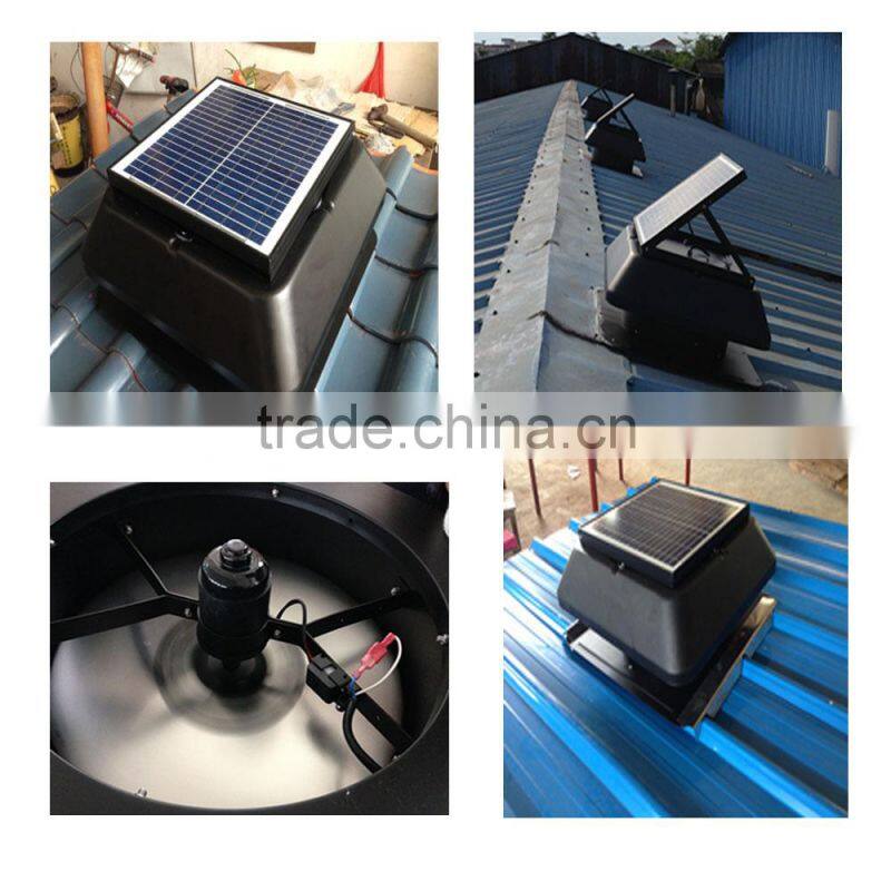 outdoor waterproof solar air extractor roof fan