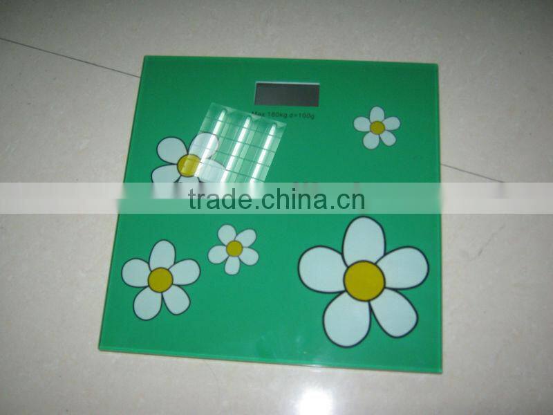 180kg Glass Electronic health bathroom scale