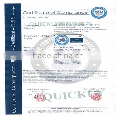 infrared heater parts quartz lamp for glass spraying with 20000 hours warrant,economy and environmental protection