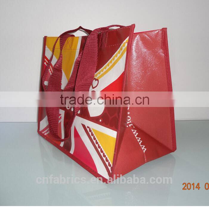 glossy laminated nonwoven pack bag