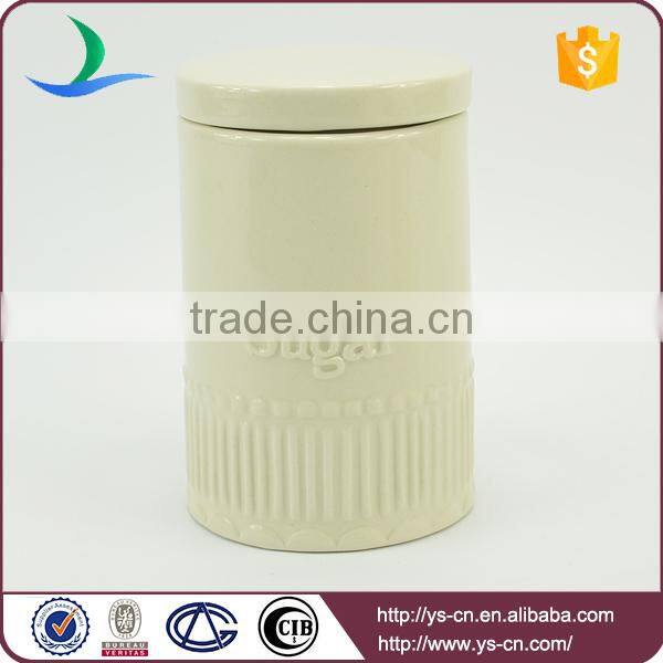 Manufacturer Ceramic Tea Sugar And Coffee Storage Containers
