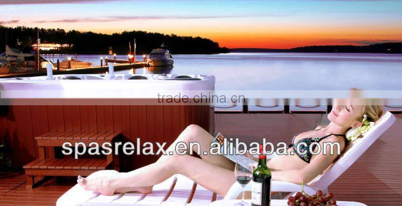 8 Person Party Massage Spa/Outdoor Hottub/european style massage bathtub -A860