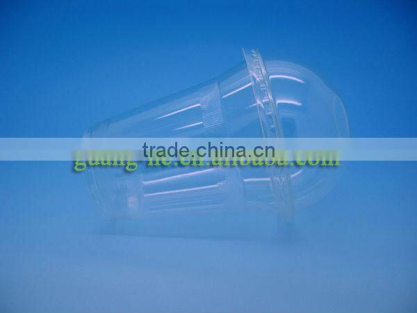 Eco cold drink cup 10oz 300ml of polylactide Raw Material disposable plastic cup