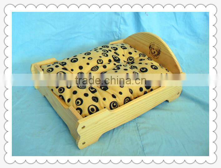 cheap lovely customized wooden pet bed wholesale