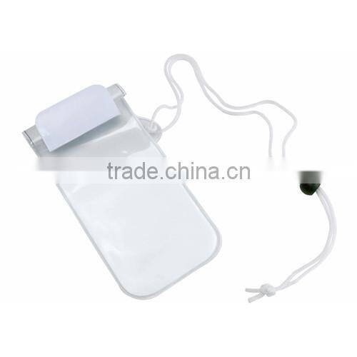 Waterproof beach purse with head string waterproof phone bag