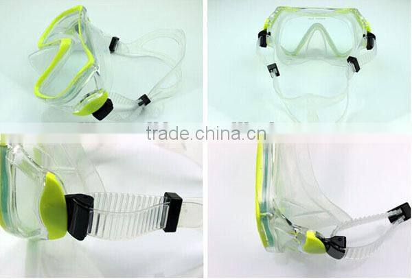 Wholesale Cheap Silicone Waterproof Diving Mask and Snorkel