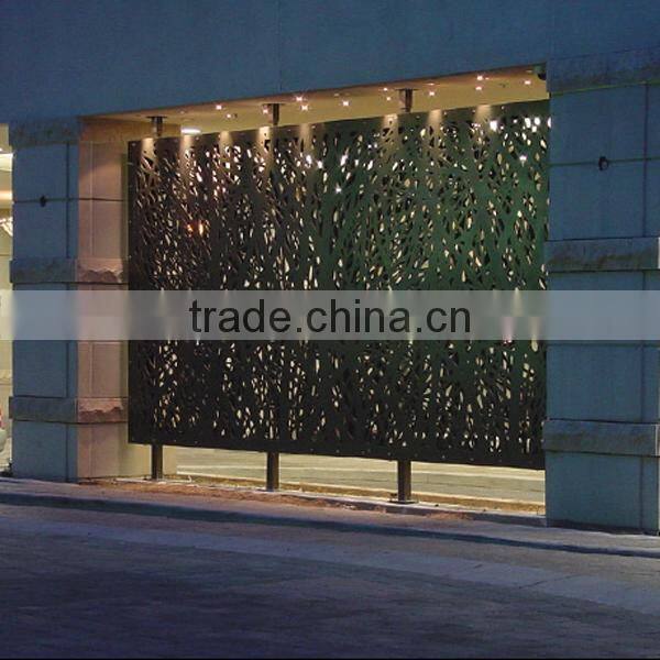 Decorative Aluminum Walls Partition Panels Outdoor
