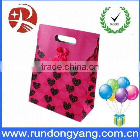 Personalized printed paper promotional gift bags