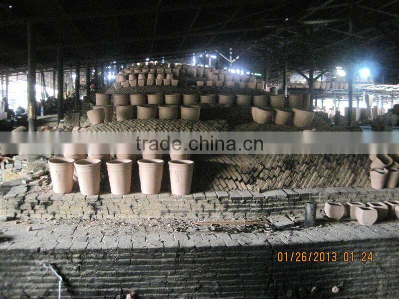 Vietnam fiberglass planter flower pot