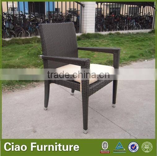 High quality plastic garden rattan chair
