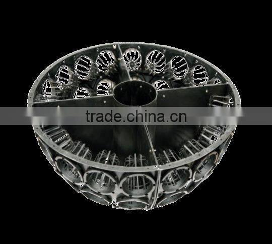 Plastic frame flower ball planter pots flower ball pots