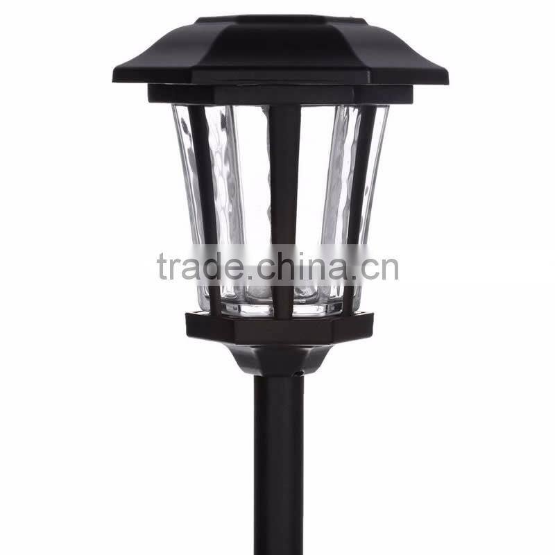 4pk Diecast Aluminum Solar Path Light Outdoor LED Landscape Lawn Garden Lamp -140 mm