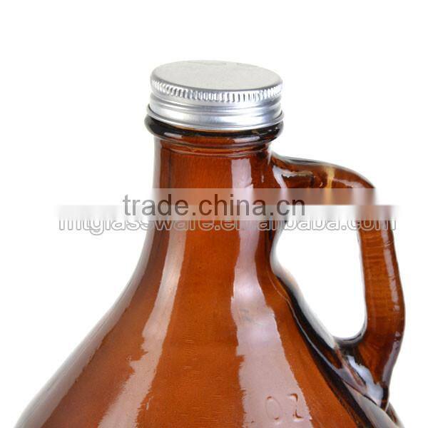 amber beer glass pitcher