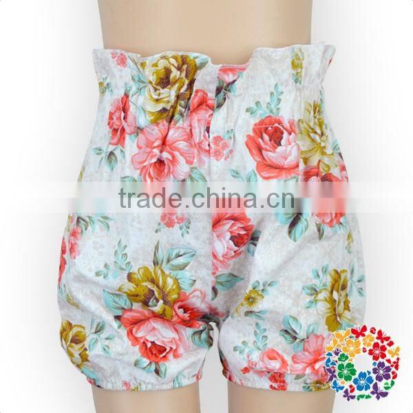 Boutique Infant toddler baby bloomers wholesale baby ruffle bloomers floral bloomers