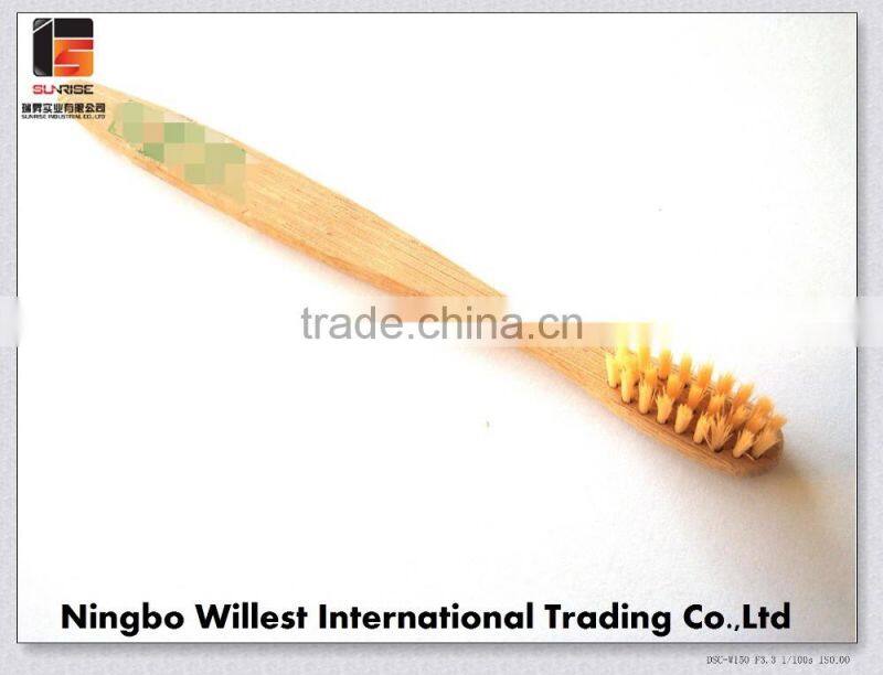 hot sale healthy and natural cheap bamboo toothbrush