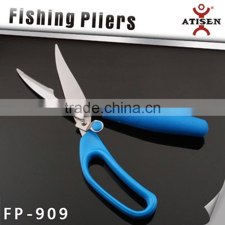 High Grade Fishing Shears With Soft Grip Rubber Handle Kitchen Scissors