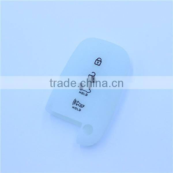 Silicone rubber key shell, key cover for hyundai MISTRA 4 buttons