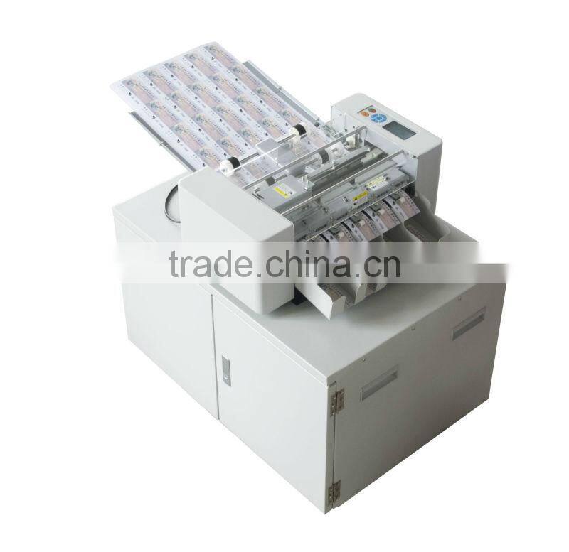200 pieces cards/minute wooden case packing full-auto card cutter