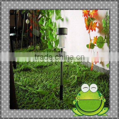 stainless steel&plastic solar garden lamp
