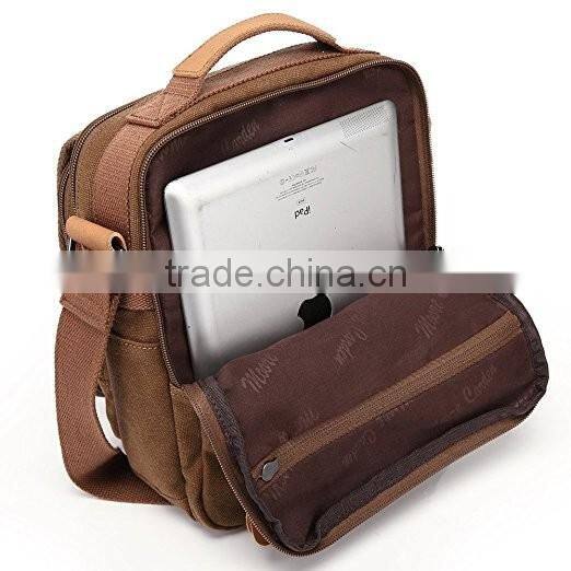 Small Canvas Shoulder Bag Messenger Bag Work Bag