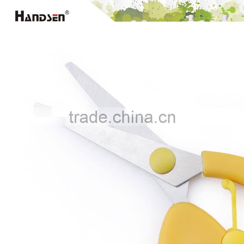 4-3/4" ABS/PP handle special design spring cute scissors