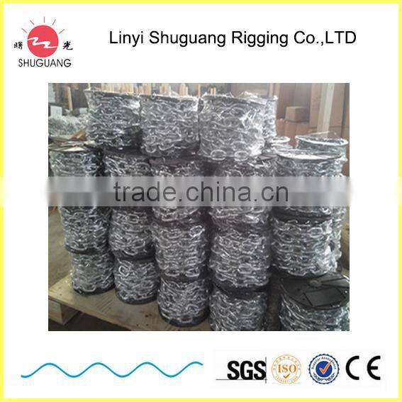 DIN763 2mm-26mm Different Size Galvanized Welded Chain
