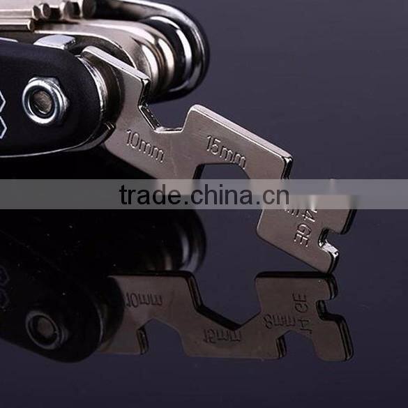 15 in 1 Bicycle Bike Multi Repair Tools Sets Spoke Wrench Screwdriver Kit