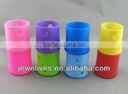 Various Size Glass Baby Water Bottle With Silicone Sleeve